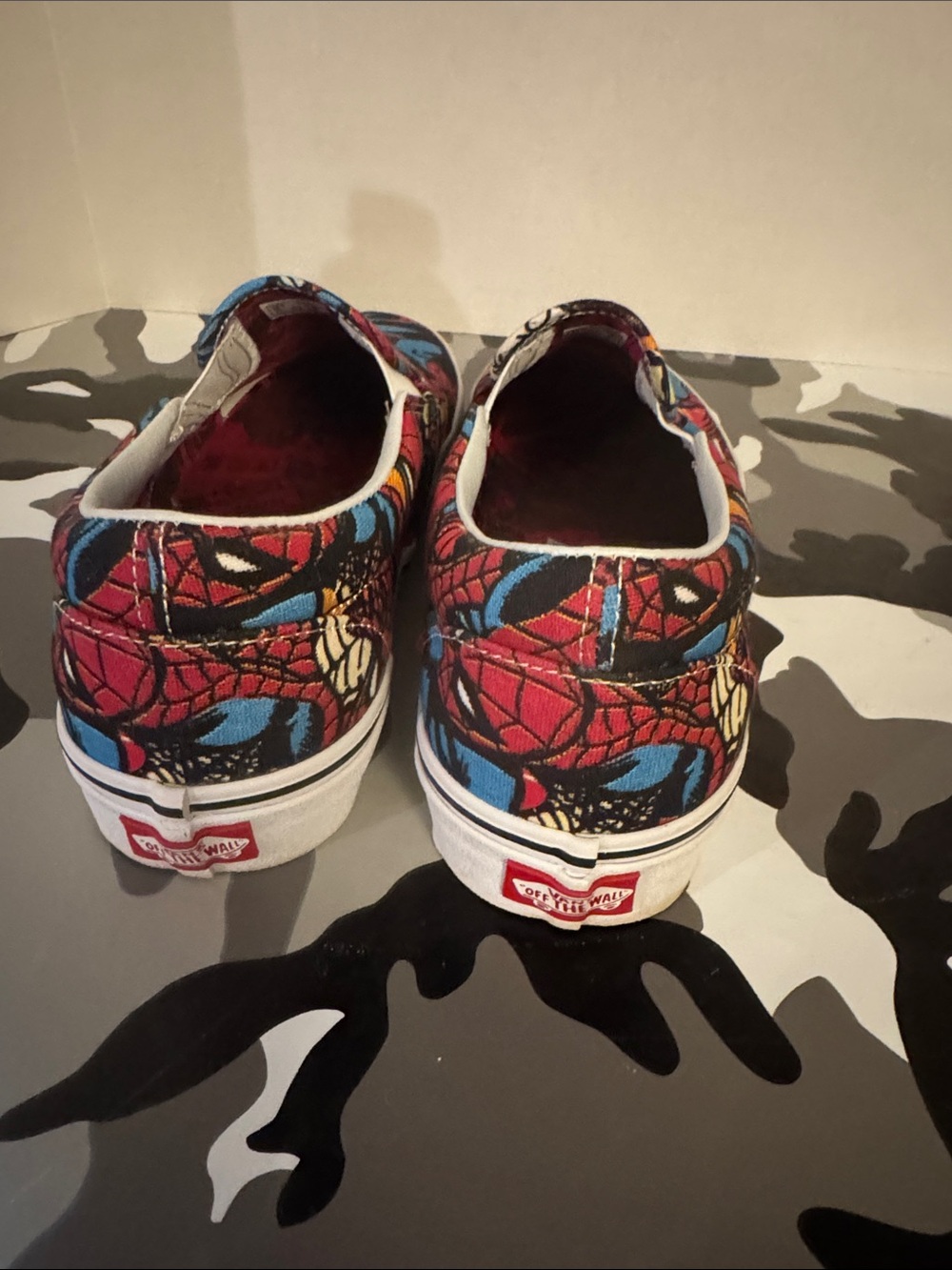 Vans Slip-On Canvas Sneakers - Red, Blue, Black legit - Picture 4 of 7